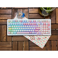 Aula F99 Wireless Mechanical Keyboard, RGB, Gasket, Sweep Circuit, 3 Modes, 5 pin Hotswap Moded Tung