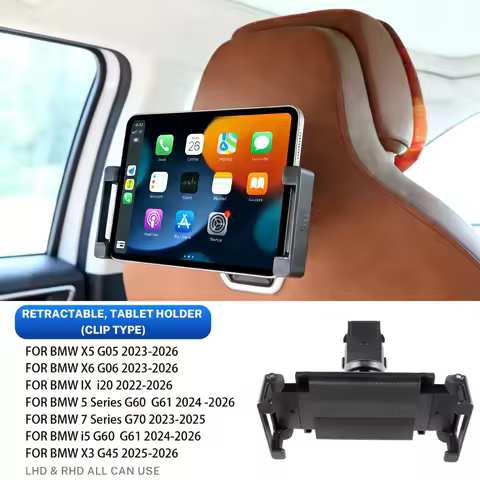 For BMW IX i5 G60 G05 G06 G61X3 X5 X6 5 Series 7 Series 2025 2026 G45 Rear Seat Multimedia Special S