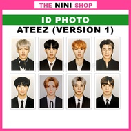 ATEEZ ID PHOTO - VERSION 1 - (UNOFFICIAL) KPOP ID PHOTO