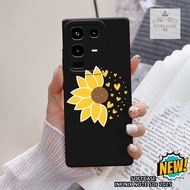 HP Infinix Note 50s Case - Rajacase - Infinix Note 50s casing - Flower case Motif - Cellphone protec