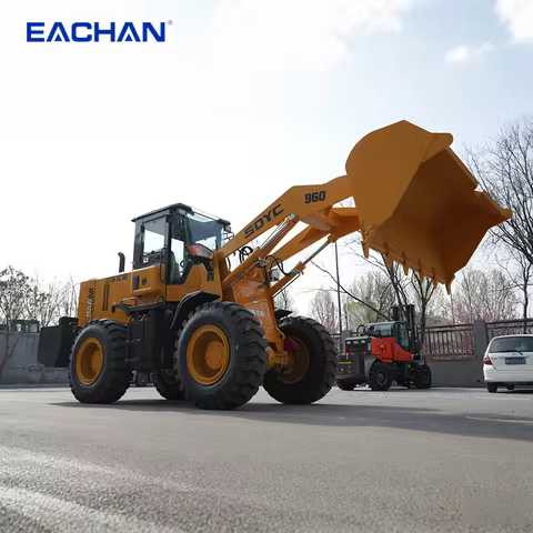 Hot Selling Wheel Loader Agriculture Farm 4x4 Wheel Loader Machine Mining Area Thickened Machine Bod