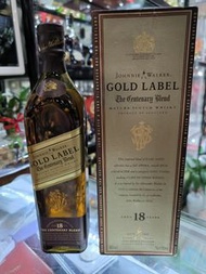 舊裝 Johnnie Walker Gold Label 約翰走路金牌 18 年