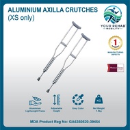 Your Rehab Mobility Aluminium Axilla Crutches (size XS only)
