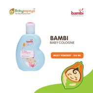 Bambi Baby Cologne Milky Powdery - 100ml