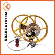 WAVE110 WAVEDX EX5FI DREAM110FI EX5DREAM CLASS 1 WAVE100 WAVE125 PNP BRAKE SYSTEM SET CNC LAY FORK S