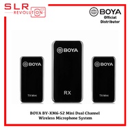 BOYA Wireless Lavalier Microphone by-XM6 Mini Mic  (BY-XM6-S1 Mini / BY-XM6-S2 Mini)