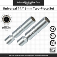 DELIXI Electric | Ultra-Thin Magnetic Extendable Spark Plug Socket 14mm 16mm