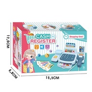NEW STOCK - Cashier Machine Toys Pretend Play Set Supermarket kids Play House Toys Casher Mainan Bud