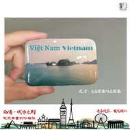 【Shipment Within 24 Hours】 Vietnam Fridge Magnet Hanoi Ho Chi Minh City Da Nang Nha Trang Sapa Trave