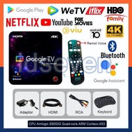 ANDROID TV BOX RAM 2GB 4K ROOT REMOTE VOICE