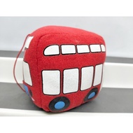 Red Bus Charm Stuffed Toy