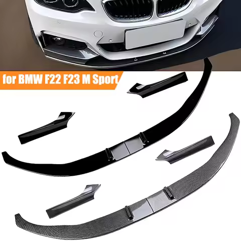 Car Front Bumper Guard Bumper Lip Spoiler Spliter For BMW 2 Series F22 F23 M235i M240i 220i 228i 230