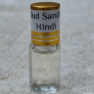 Oud Sandal Hindi Asli Minyak Wangi Pati – Minyak Gaharu Premium 3ml / 6ml / 12ml