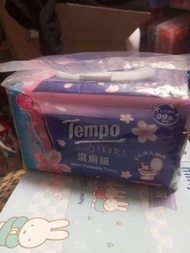 Tempo濕廁紙35片x3包(櫻花味)限定版