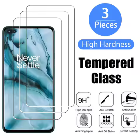 3Pcs Tempered Glass For OnePlus 9 RT 9R 7T 8T ACE Pro 2V 10T 10R Screen Protector For One Plus Nord 