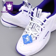 [100% Genuine & Ready Stock] Victor SH-A970TD [2.5] (AB - White / Blue) EnergyMax 3.0 Badminton Cour