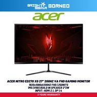 ACER Nitro Ed270 X0 27" 200hz Va FHD Gaming Monitor