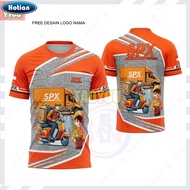 SPX EXPRESS 2025 Jual BAJU KAOS DRIVER KURIR PAKET SHOPEE SPX EXPRESS JERSEY SPX EXPRESS Fullprintin