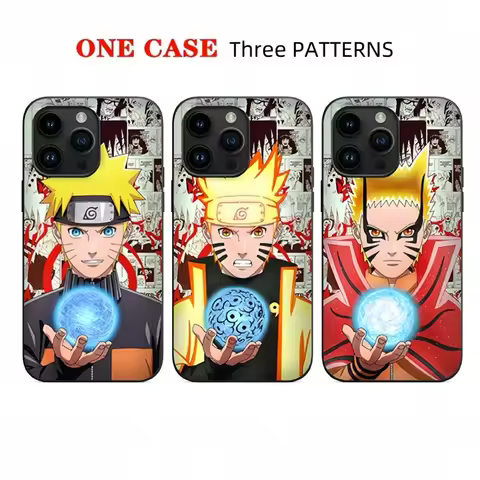 3D illusion Naruto Rasengan Phone Case for iPhone 11 12 13 14 15 16 17 Pro Max Plus Mini Air XR NARU