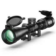 TEMU Cvlife F02 Rifle Scope - 1-inch Tube Sfp Rifle Scope With 20mm Scope Rings - Second Plane, 3-9x