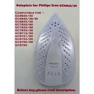 (New/Ori) Philips  GC6842/36 Tapak Steam Iron Soleplate , GC6842/36 Soleplate