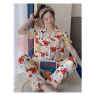 ✘♦2021 NEW pajama Sleepwear sleepwear terno pajama sleepwear pajama set for women's/ girl/ cotton