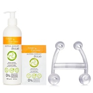 ALYSSA ASHLEY Biolab Ginger & Curcuma Extract Body Lotion + Shower Gel + Massager