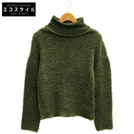 M.Issey Miyake MI33-FJ529 綠色毛絨高領開衫 [二手]