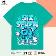 SIx Seven T-Shirt for Boys Anomali 67 SteaCharacter Years baju budak lelaki T-Shirt