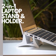 [Local Stock 🇸🇬] 2-in-1 Laptop Stand and Holder
