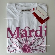 [พร้อมส่ง] Mardi Mercredi T-Shirt / Mardi Crop Flowermardi ของแท้100% ✨ เสื้อ Mardi นำเช้าจากเกาหลี