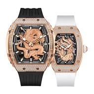 Limited Edition Dragon Year Automative Mechanical Watch Couples Watch New Year Gift BONEST GATTI BG5