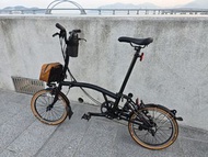 Brompton M6L Black Edition Folding Bike