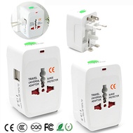 Electric Plug Power Socket Adapter International Travel Adapter Universal Travel Socket USB Power