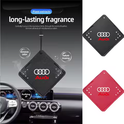 Car Air Freshener Rearview Mirror Pendant Aromatherapy Sachet For Audi A3 A4 A4L A5 B3 B4 B5 B6 B7 B