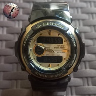 Casio GShock G-300G Black Gold