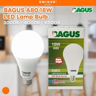 BAGUS A80 18W LED LAMP BULB (6500K / 3000K / 4000K)