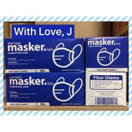 SINAR OGAN - 3 PLY EARLOOP SURGICAL FACE MASK 50 MASKER Limited