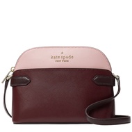 Kate Spade Staci Colorblock Dome Crossbody in Rose Smoke Multi wkr00643