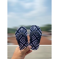 Baby/ Sandals with Ethnic Black Character Back Strap Boy Sandal