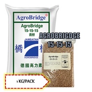 Agrobridge 15-15-15 | Baja Tumbuhan AgroBridge 15-15-15 <500g/1KG>