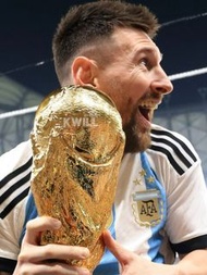 LEO MESSI美斯@阿根廷Argentina FIFA World Cup 足球 球星 High resolution加厚防潑水40*30CM POSTER附海報筒(D款)