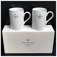 2 Pieces 4 C 1999 On Anniversary Just For You Fine Porcelain Mug in Box