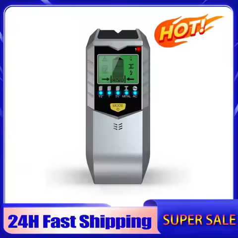SH402 Electronic Detector Wall Stud Finder Sensor Wall Scanner Edge Center Detect Wood Beam/Metal/AC