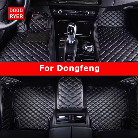 DOODRYER Custom Car Floor Mats For Dongfeng AX7 AX5 AX4 AX3 A30 A60 580 Auto Carpets Foot Coche Acce
