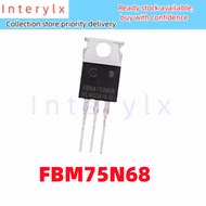 5pcs/lot Original FBM75N68 FBN 75N68 In-Line TO-220 MOS Field Effect Tube 68V 80A