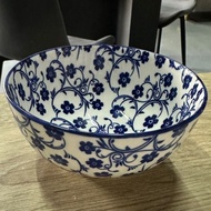 Underglaze colored ceramic bowl household rice bowl salad bowl creative ceramic noodle bowl