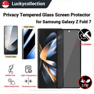 HD Privacy Tempered Glass for Samsung Galaxy Z Fold 7 Fold7 Anti-Spy Glass Screen Protector Anti-Fin