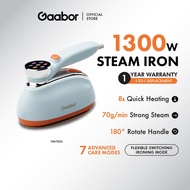Gaabor Handheld Garment Steamer Iron Steam Portable Intelligent Garment Care Steam Pengukus Pakaian 