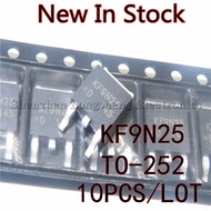 10PCS/LOT KF9N25 KF9N25D TO-252 SMD MOSFET FET N-Channel 250V 7.5A New In Stock 8D2S